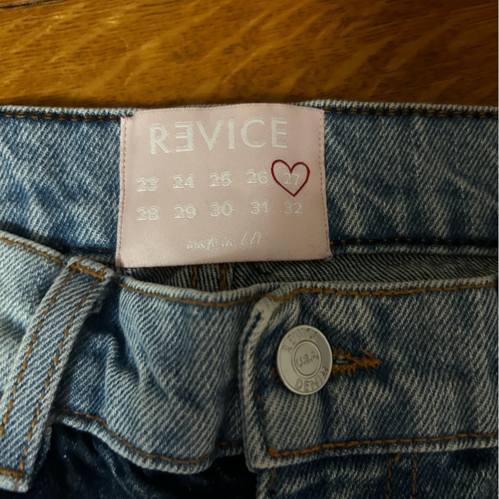 Revive denim 90s baby candy stripe jeans - Picture 2 of 3